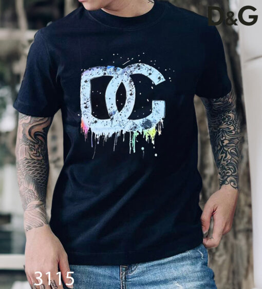New 2025 – D Luxury Brand Premium T-Shirt Outfit For Men -Max012540