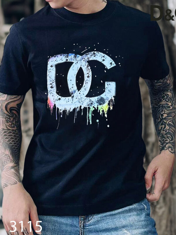 New 2025 – D Luxury Brand Premium T-Shirt Outfit For Men -Max012540
