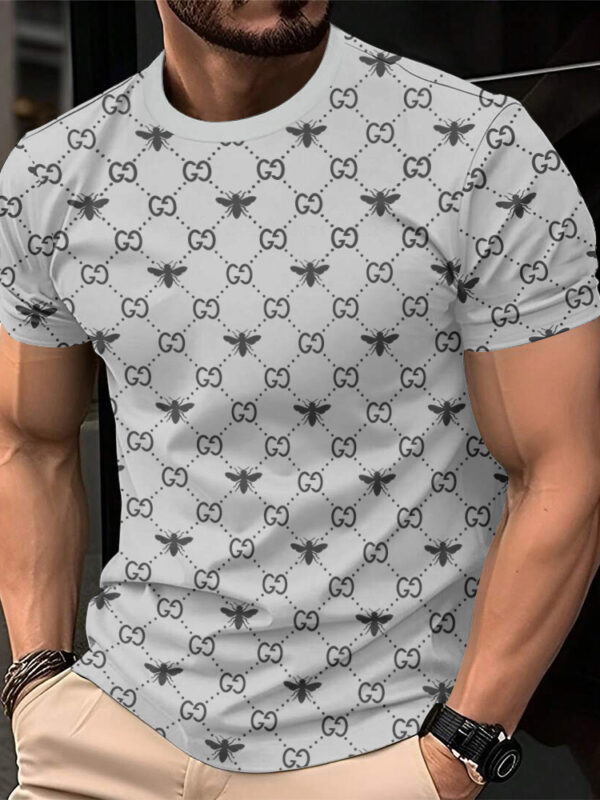 New 2025-  G  Luxury  Brand Premium T-Shirt Outfit For Men Women -CHIC170917