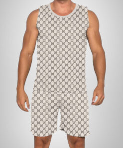 New 2025 -G Luxury Brand Premium Tanktop & Shorts Outfit For Men -Max012617