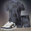 New 2025 – Set G Tracksuit  Air Force 1 & T-shirt & Shorts – chic210415
