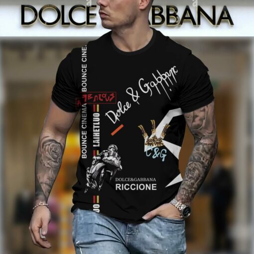 New 2025 – D Luxury Brand Premium T-Shirt Outfit For Men – Max012424