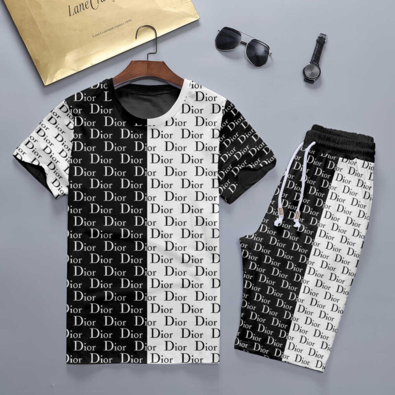2025 – Set D  Tracksuit T-shirt & Shorts – TU24051301
