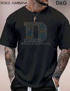 New 2025 – D Luxury Brand Premium T-Shirt Outfit For Men -Max012677