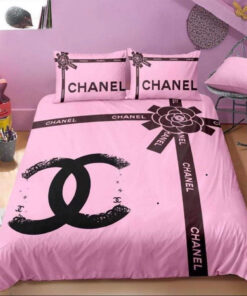 Chanel Premium Fashion Limited Luxury Brand Bedding Set Home Decor -Min00409