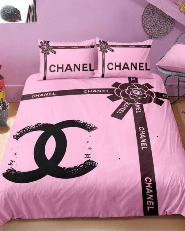Chanel Premium Fashion Limited Luxury Brand Bedding Set Home Decor -Min00409