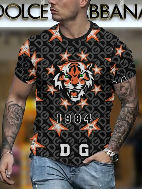 New 2025 – D Luxury Brand Premium T-Shirt Outfit For Men – Max012459