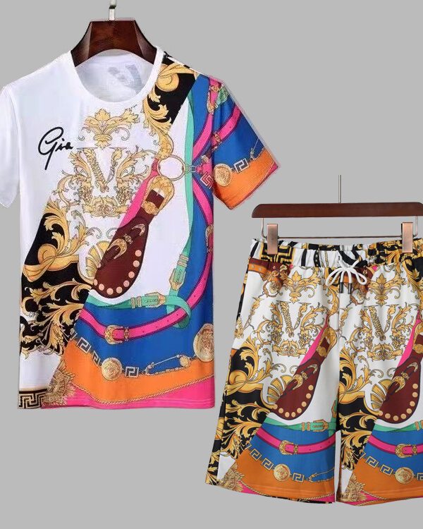 2024 – Set V  Tracksuit T-shirt & Shorts – Max02683