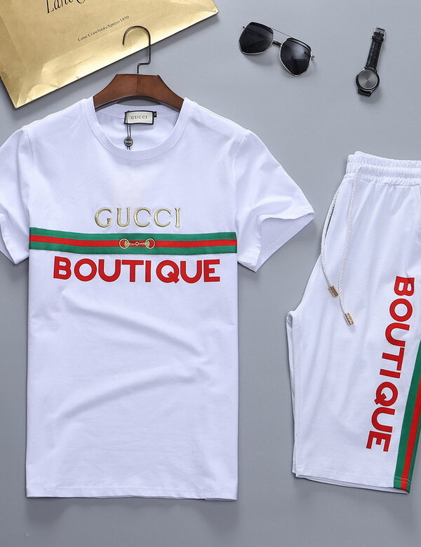 2024 – Set G Tracksuit T-shirt & Shorts –   – Max02798