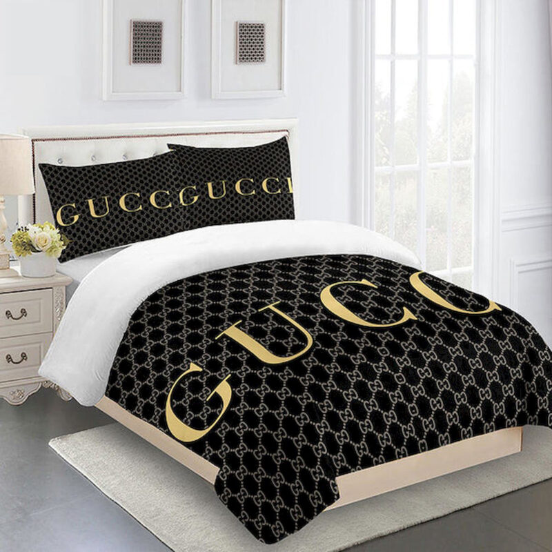 G  Premium Fashion Limited Luxury Brand Bedding Set Home Decor – Min00352