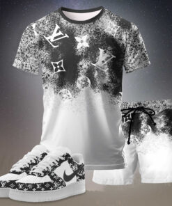 New 2025 – Set L Tracksuit  Air Force 1 & T-shirt & Shorts -win19431