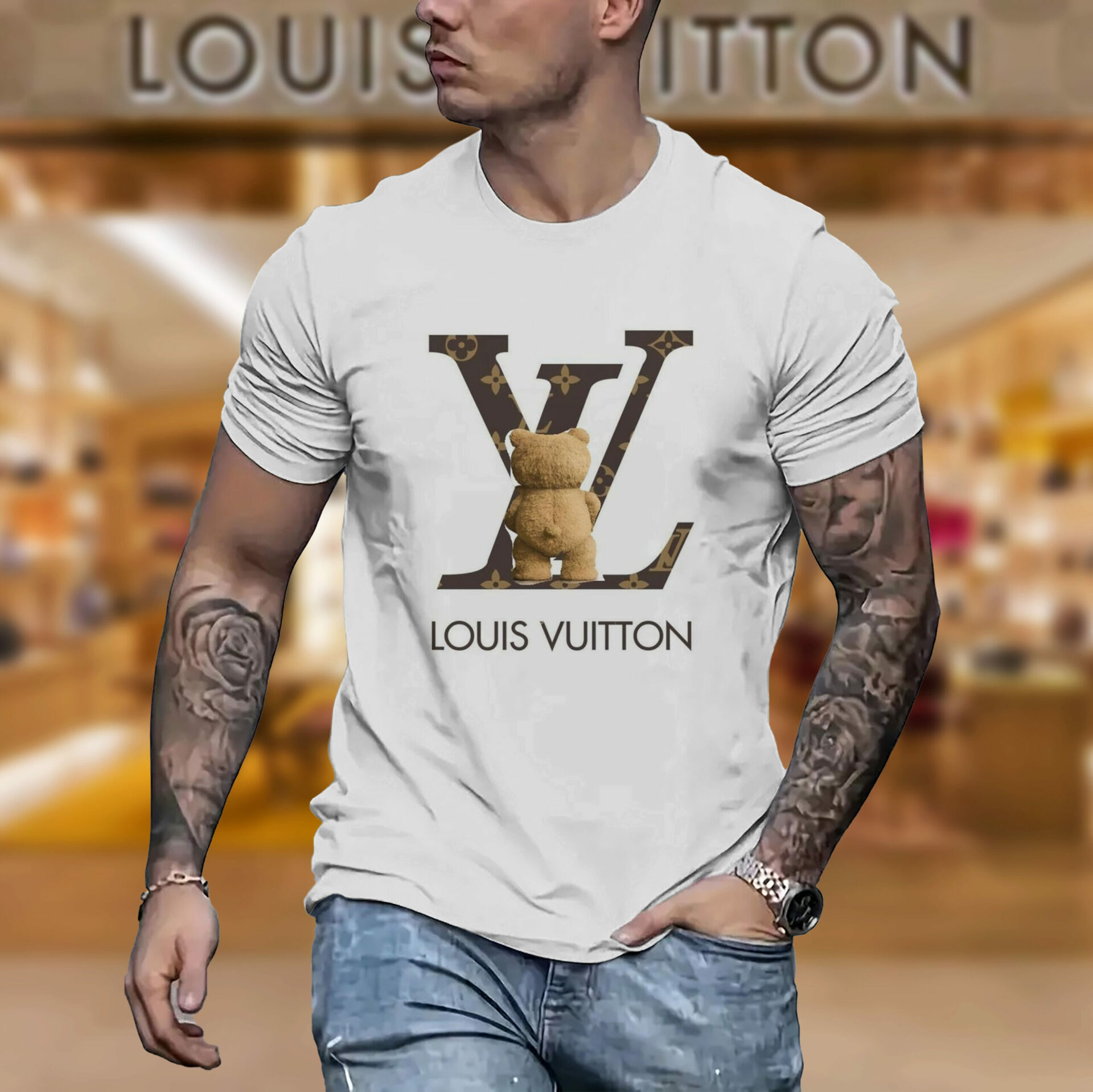 2025 – L  Luxury Brand Premium T-Shirt Outfit For Men -Max011630