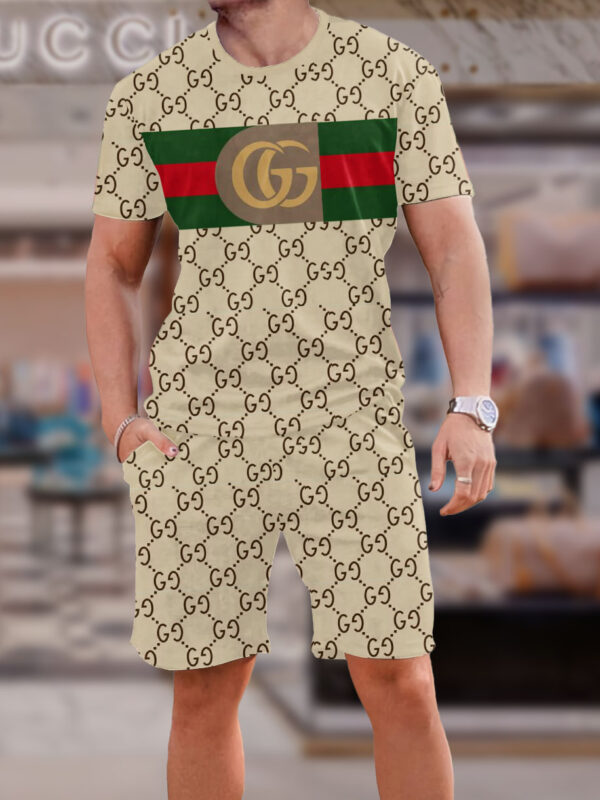 2025 – Set G Tracksuit T-shirt & Shorts –   – Max011845
