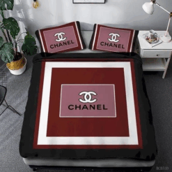 Chanel Premium Fashion Limited Luxury Brand Bedding Set Home Decor -Min00460