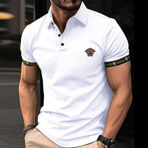 Limited Edition V**sace Polo Shirt For Men –  Max2407091578