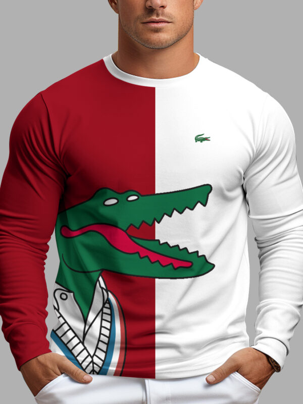 New 2025- Long Sleeves Shirt  for men women luxury brand clothing clothes outfit -TU24120628
