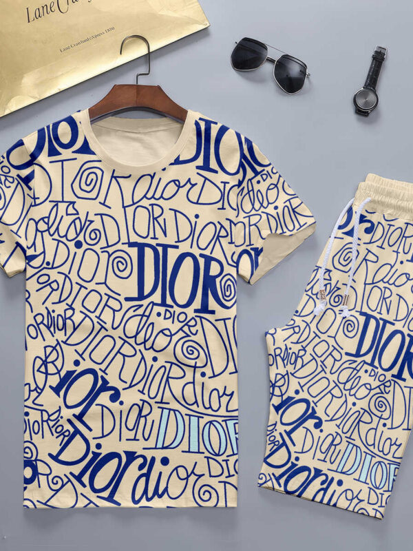 2025 – Set D  Tracksuit T-shirt & Shorts – TU24051306