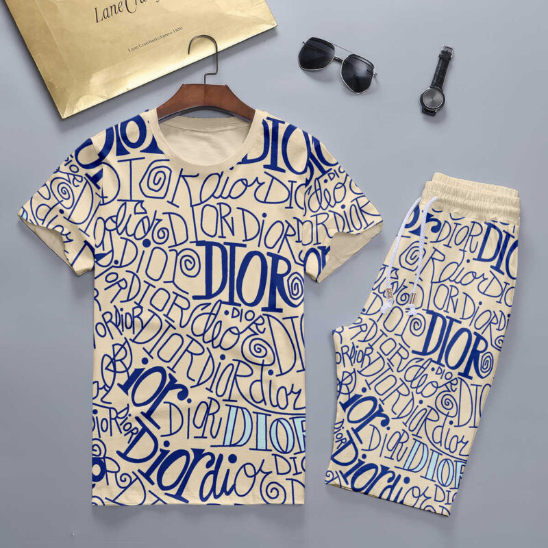 2025 – Set D  Tracksuit T-shirt & Shorts – TU24051306
