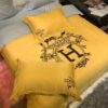 Hermes Limited Luxury Brand Bedding Set Home Decor – Max010080