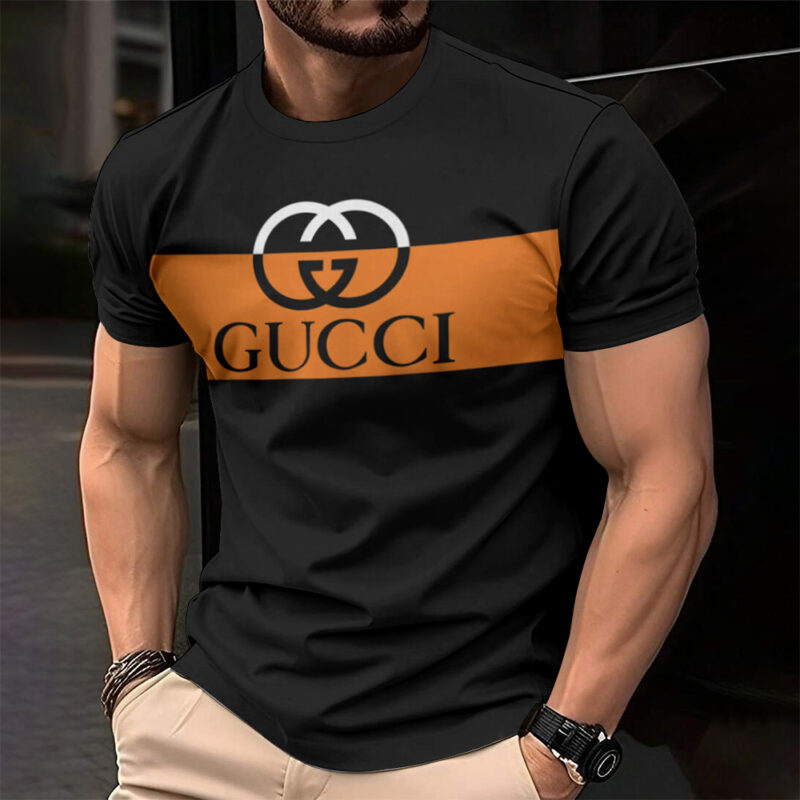 New 2025-  G  Luxury  Brand Premium T-Shirt Outfit For Men Women -CHIC5140117
