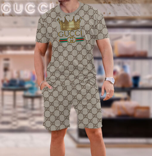2025 – Set G Tracksuit T-shirt & Shorts –   – Max011932