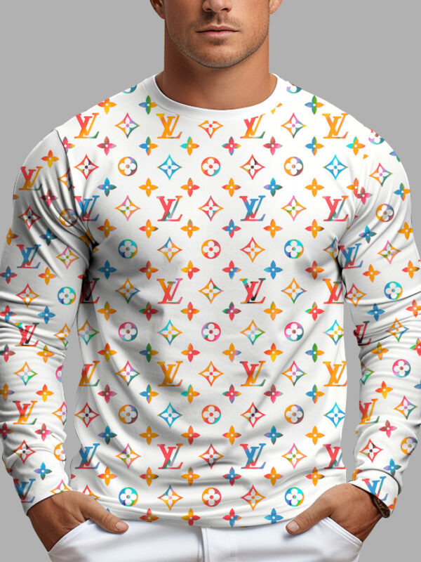 New 2025- Long Sleeves Shirt  for men women luxury brand clothing clothes outfit -PU24112120