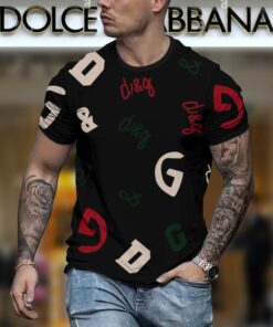 New 2025 – D Luxury Brand Premium T-Shirt Outfit For Men – Max012455