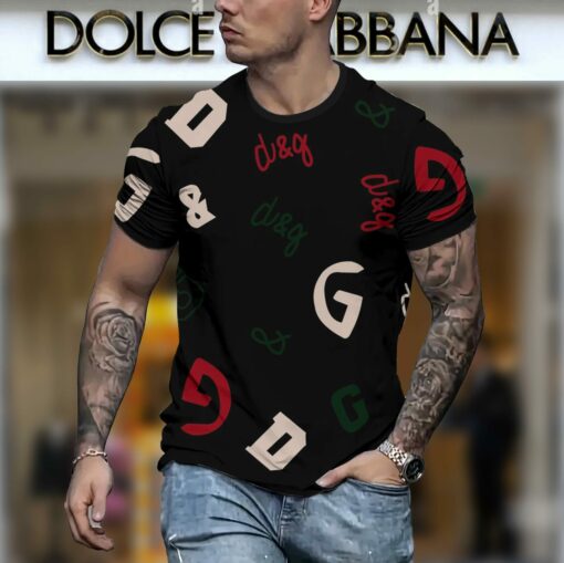 New 2025 – D Luxury Brand Premium T-Shirt Outfit For Men – Max012455
