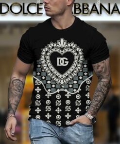 New 2025 – D Luxury Brand Premium T-Shirt Outfit For Men – Max012461