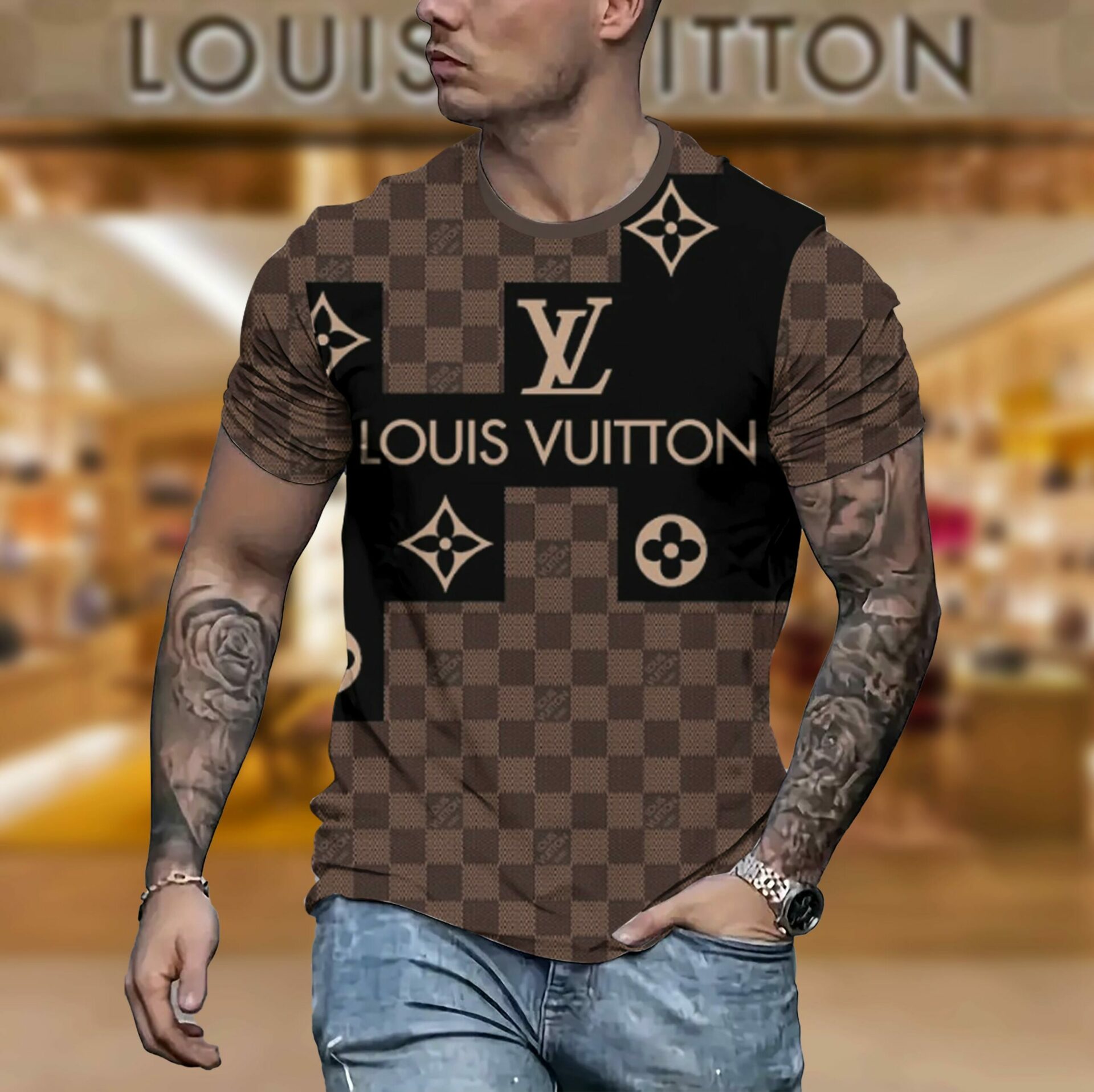2025 – L  Luxury Brand Premium T-Shirt Outfit For Men -Max012252