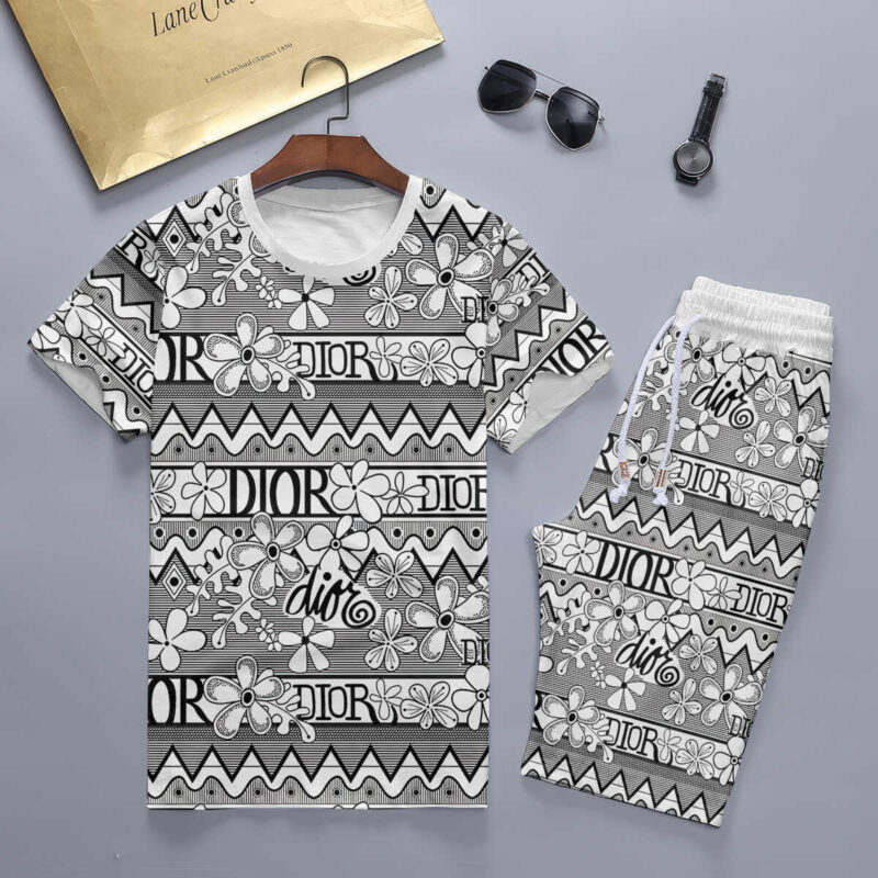 2025 – Set D  Tracksuit T-shirt & Shorts – TU24051323
