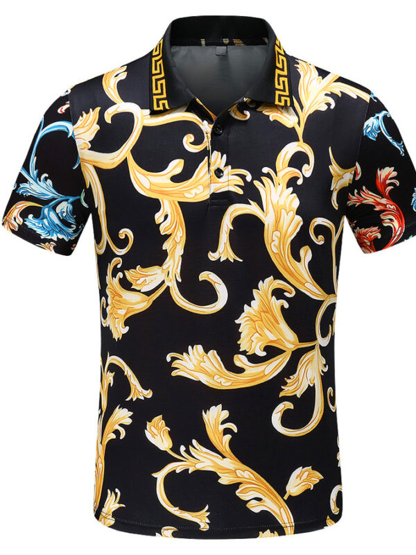 Limited Edition V  Polo Shirt For Men – B9G-PO-Max3083