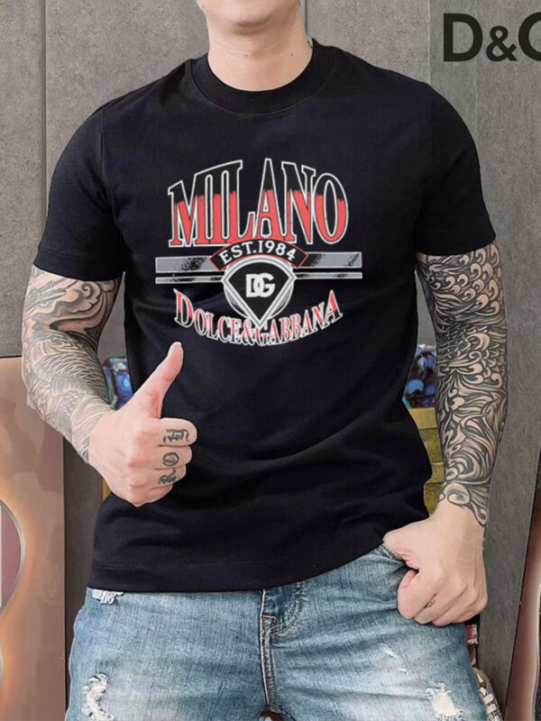 New 2025 – D Luxury Brand Premium T-Shirt Outfit For Men -Max012538