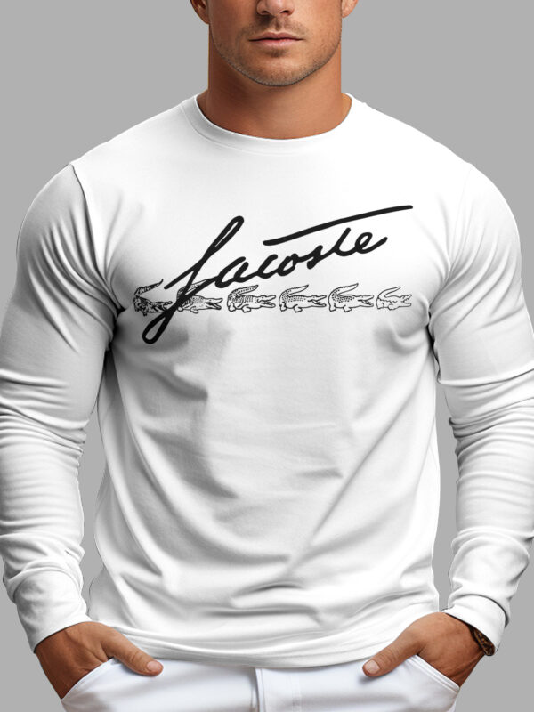 New 2025- Long Sleeves Shirt  for men women luxury brand clothing clothes outfit -TU24120609