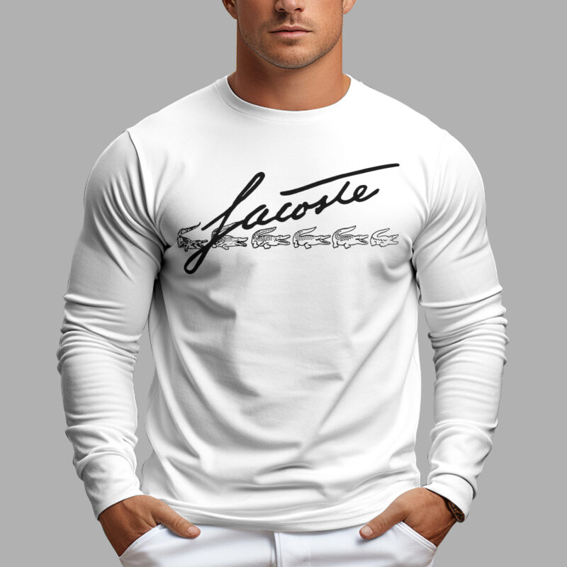 New 2025- Long Sleeves Shirt  for men women luxury brand clothing clothes outfit -TU24120609