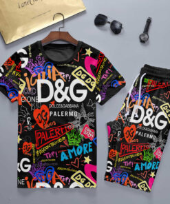 2025 – Set G Tracksuit T-shirt & Shorts –   – TU24052909