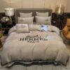 Hermes Limited Luxury Brand Bedding Set Home Decor – Max010093
