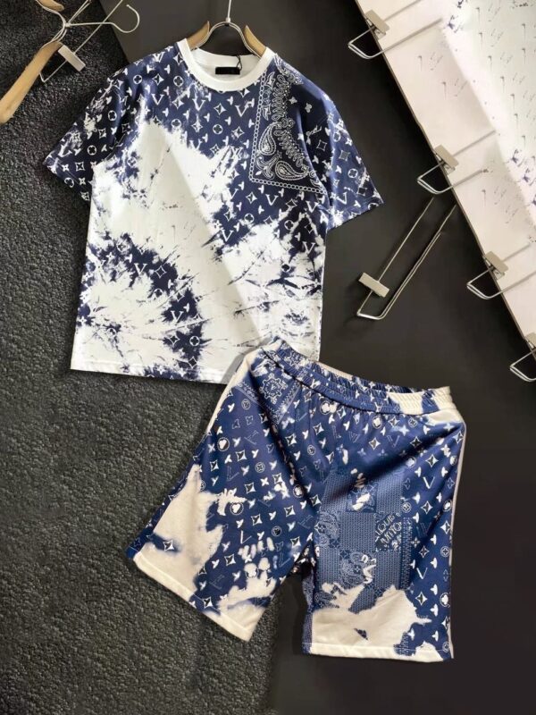 2024 – Set L  Tracksuit T-shirt & Shorts – Max08355