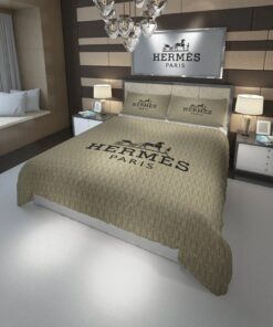Hermes Limited Luxury Brand Bedding Set Home Decor – Max010110