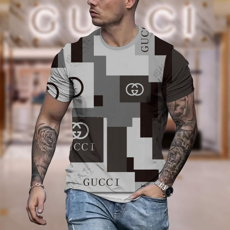 New 2025-  G  Luxury  Brand Premium T-Shirt Outfit For Men Women -Max011623