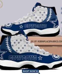 Dallas Cowboys Air Jordan 11 Shoes – Custom Sneaker -Max2407192007