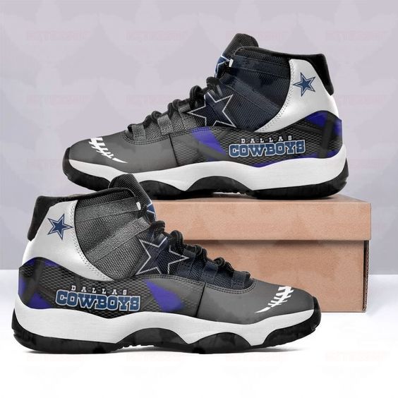 Dallas Cowboys Air Jordan 11 Shoes – Custom Sneaker -Max2407192017
