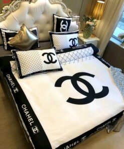 Chanel Premium Fashion Limited Luxury Brand Bedding Set Home Decor -Min00448