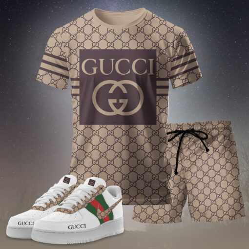 New 2025 – Set G Tracksuit  Air Force 1 & T-shirt & Shorts – chic210417