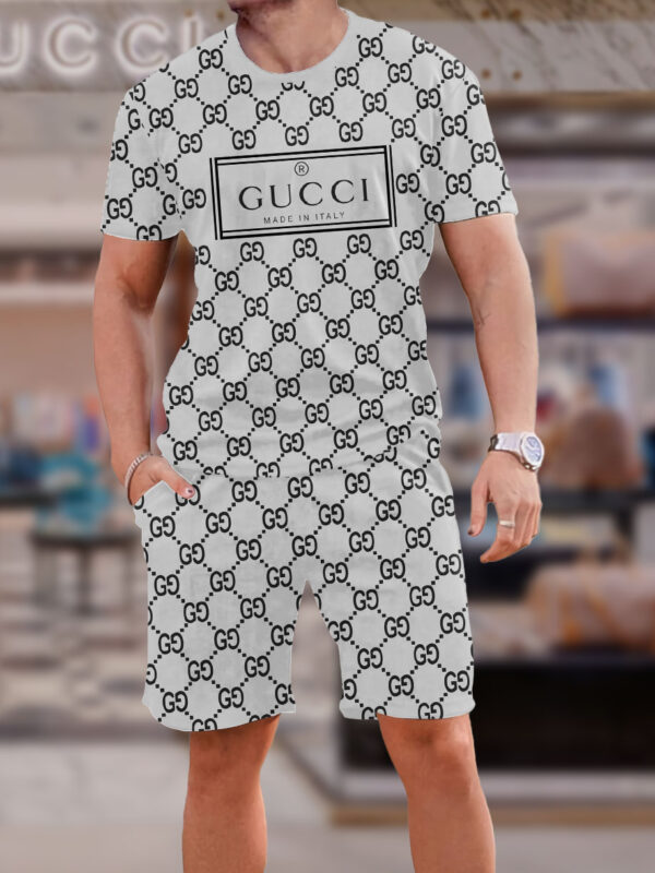 2025 – Set G Tracksuit T-shirt & Shorts –   – Max011846
