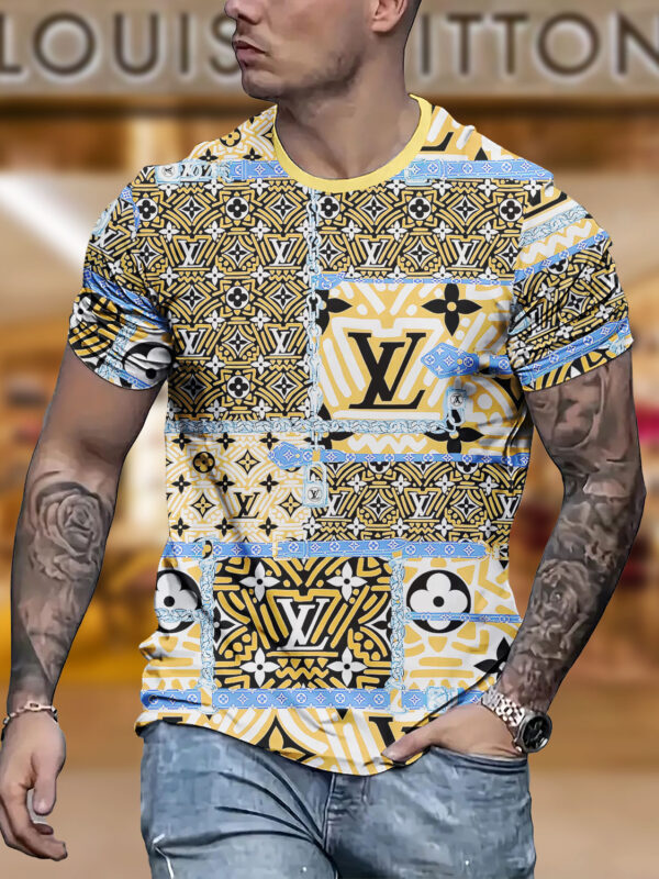 2025 – L  Luxury Brand Premium T-Shirt Outfit For Men -Max012091