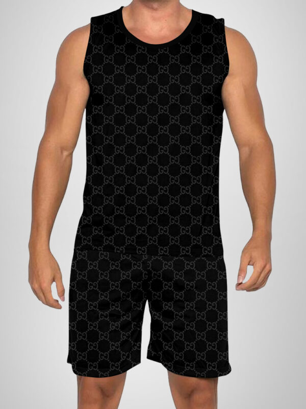 New 2025 -G Luxury Brand Premium Tanktop & Shorts Outfit For Men -Max012614