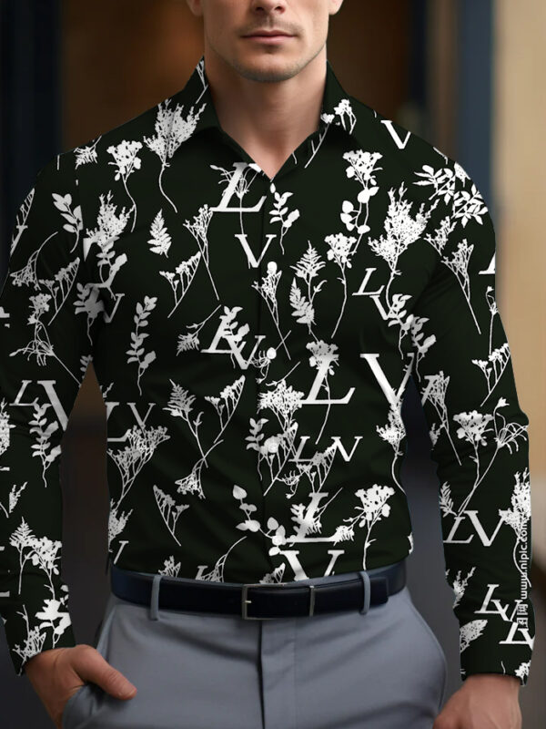 L  Long Sleeve Shirt For Men – Max2407131717