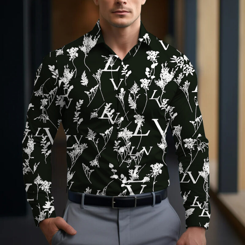 L  Long Sleeve Shirt For Men – Max2407131717