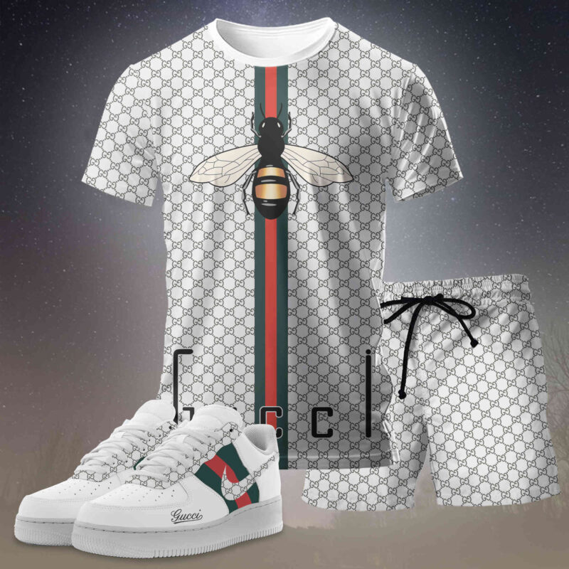 New 2025 – Set G Tracksuit  Air Force 1 & T-shirt & Shorts – chic210404